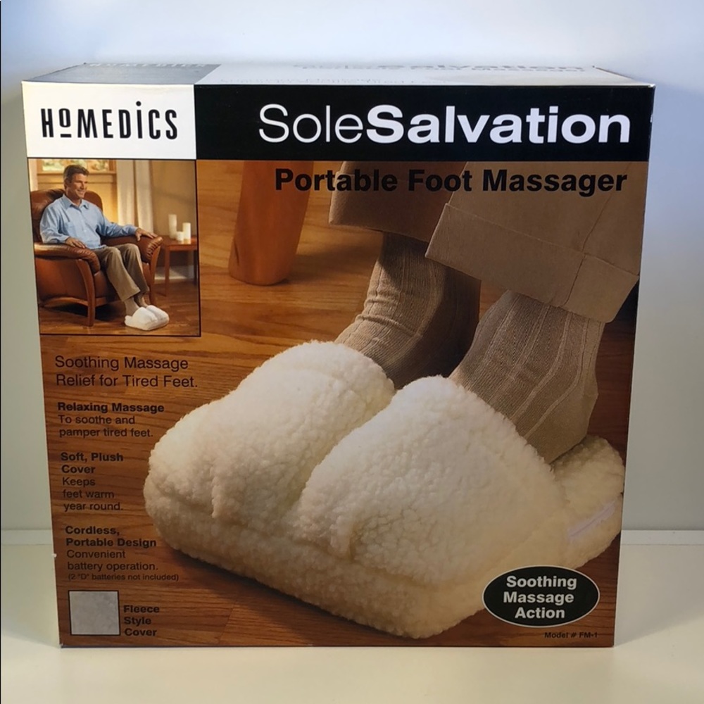Homedics portable foot massager